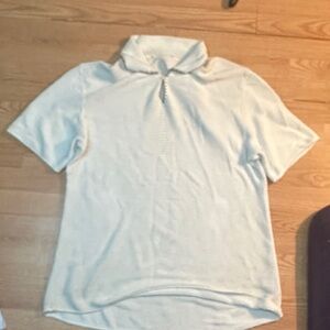 Mr.P 100% cotton designer men’s lounge shirt made in Italy  soft polo